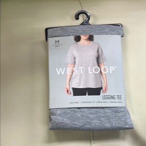 West Loop Gray Short Sleeve Tee